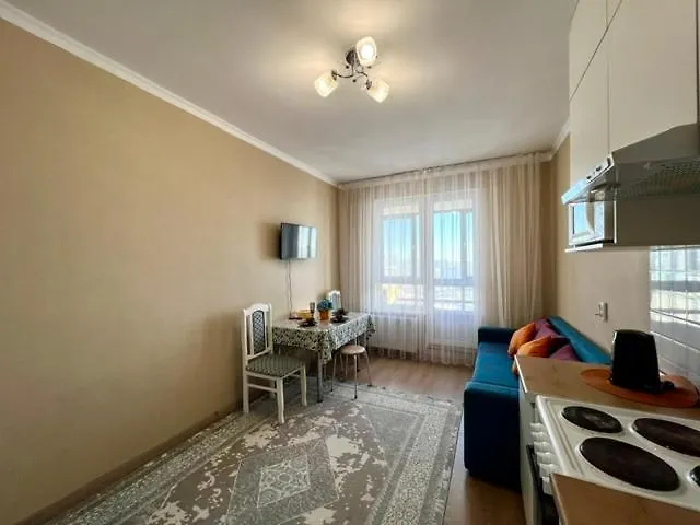 Lägenhet Уютная Евродвушка На Туране С Видом На Город И Двор Astana